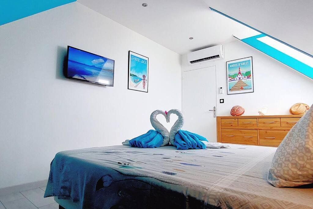 Villa Anolis, Sainte Luce, Piscine, Vue Mer, 4* المظهر الخارجي الصورة